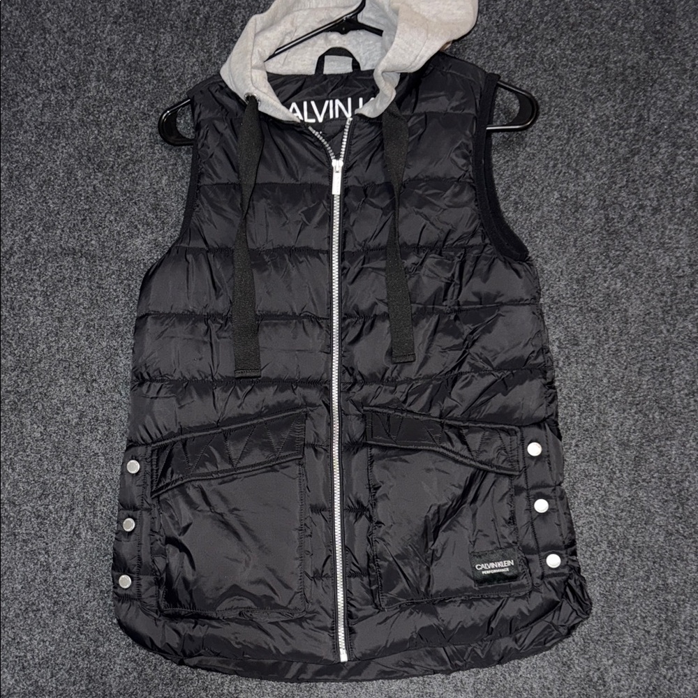 Calvin Klein Performance Black‎ Puffer Vest XS